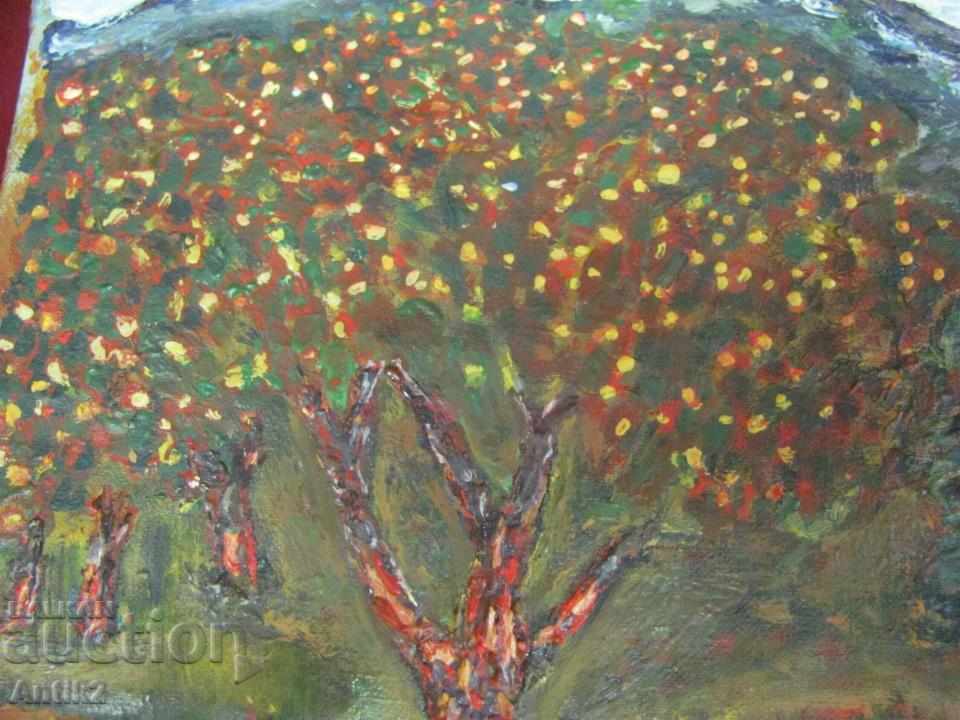 Delivery of 20s Antique oil painting T. Popova Delivery of 20s Antique oil painting T. Popova