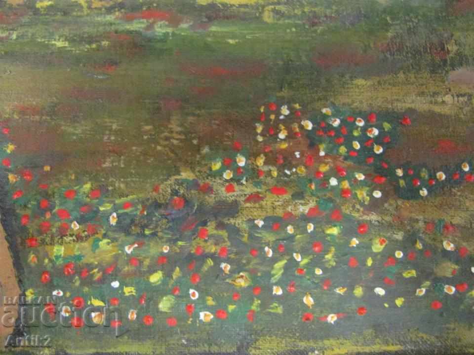 20s Antique oil painting T. Popova - 5 20s Antique oil painting T. Popova - 5