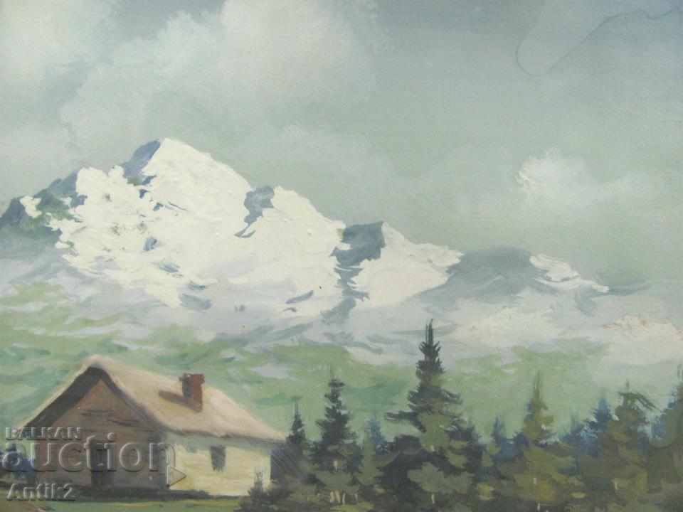 Delivery of 20s Original Watercolor Painting Landscape