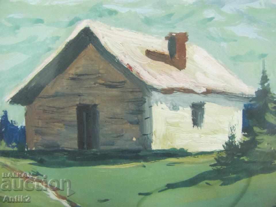 20s Original Watercolor Painting Landscape - 5