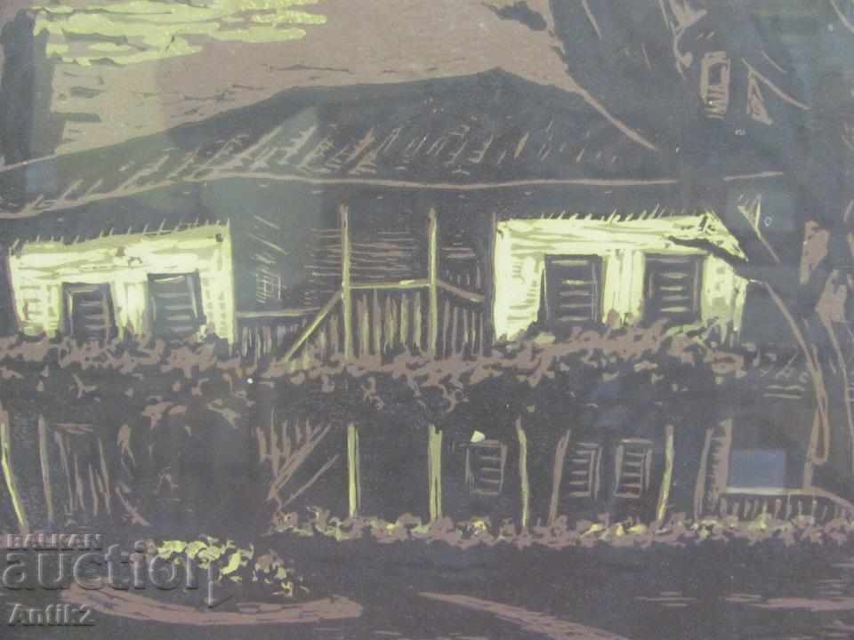 Auction 1975 Original Painting Linores B. Petkov Auction 1975 Original Painting Linores B. Petkov