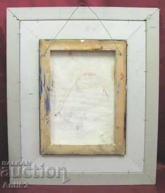 Old Original Painting Great Pavel Mitkov - 7