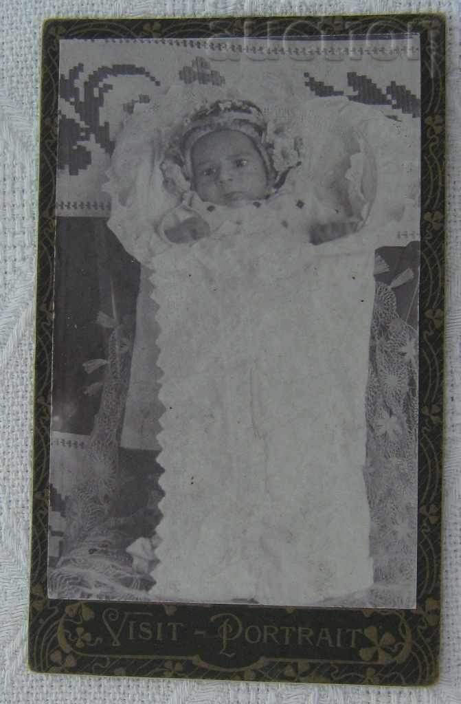 LADIES FASHION COPII BABY 1913 FOTO CARDBOARD