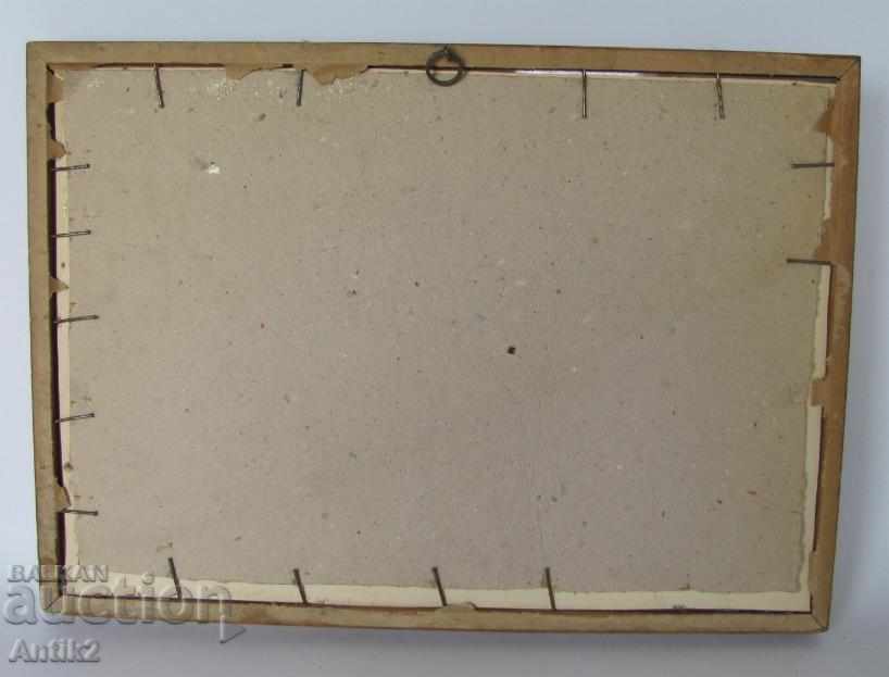 Old Original Painting mixed media signed - 6 Old Original Painting mixed media signed - 6