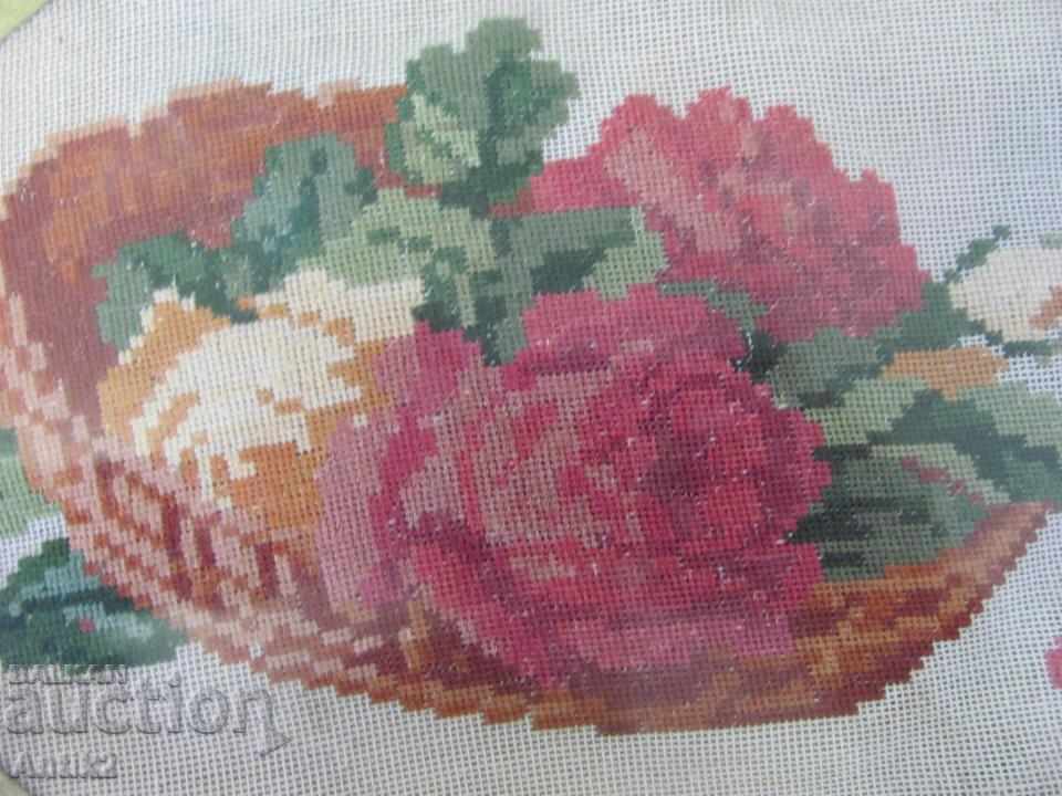 Auction Old Tapestry hand sewn Auction Old Tapestry hand sewn