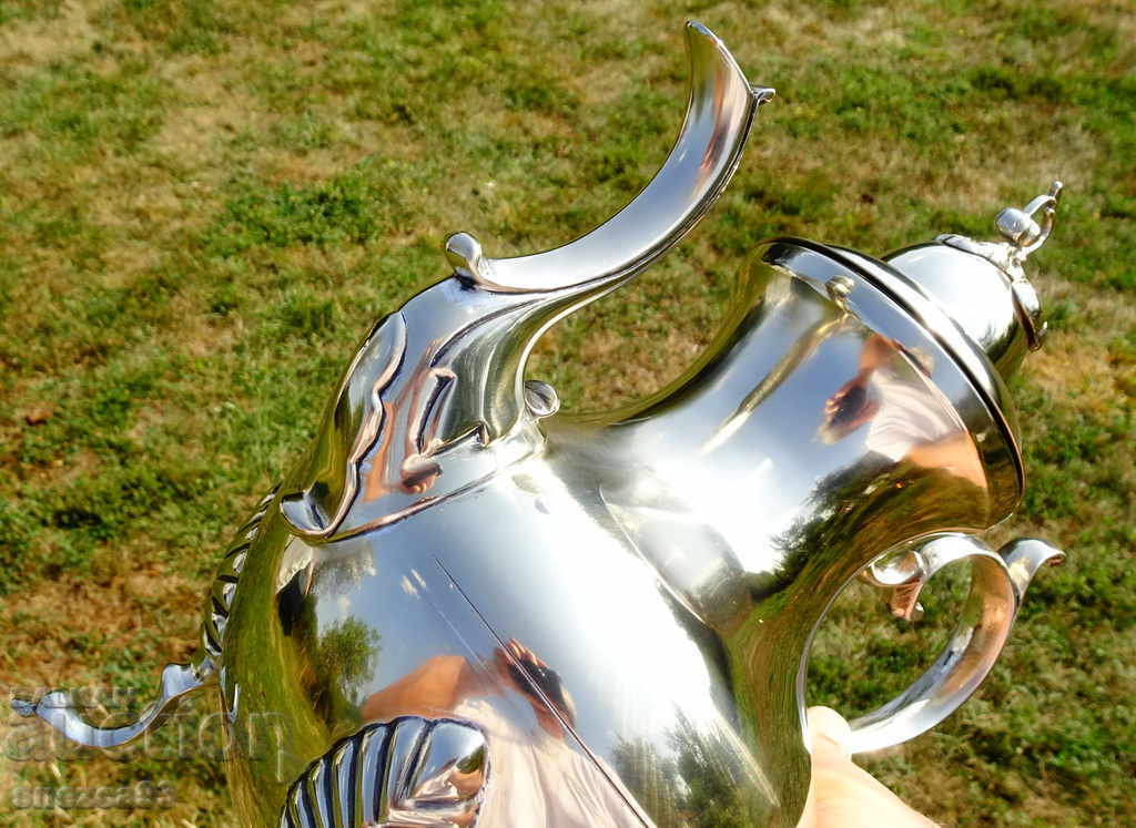 English kettle, teapot, bronze 1.4 kg - 6 English kettle, teapot, bronze 1.4 kg - 6