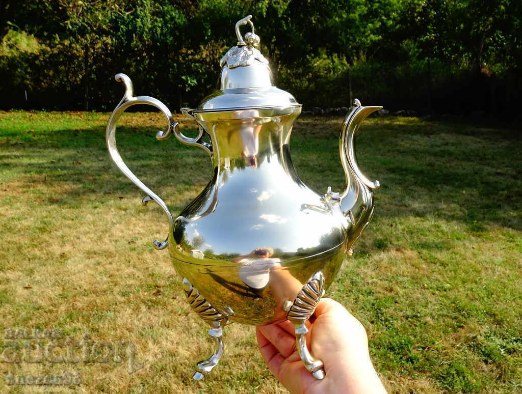 English kettle, teapot, bronze 1.4 kg - 7 English kettle, teapot, bronze 1.4 kg - 7