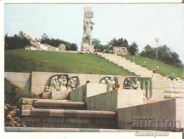 Card Bulgaria Panagyurishte Apriltsi Monument 3 *