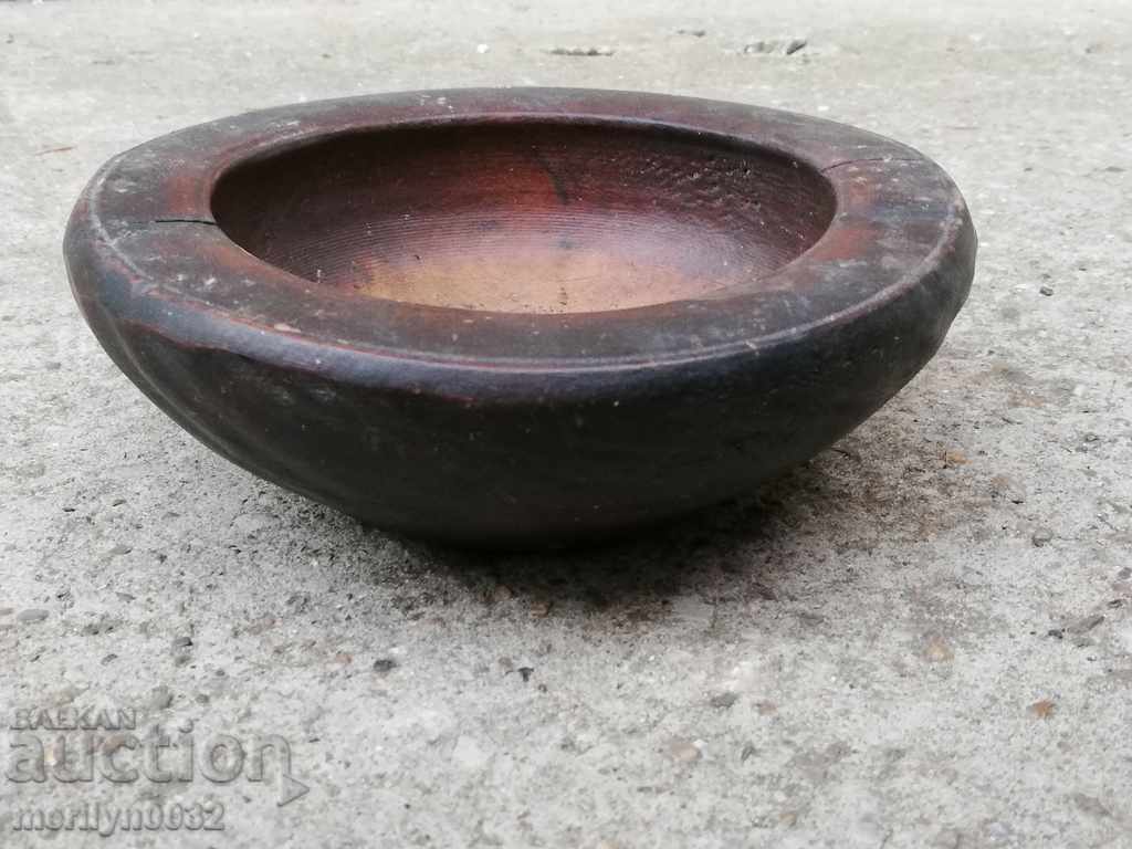 Antique bowl, wooden bowl - 6 Antique bowl, wooden bowl - 6