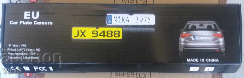 Delivery of Rearview camera with 4LED night mode Delivery of Rearview camera with 4LED night mode