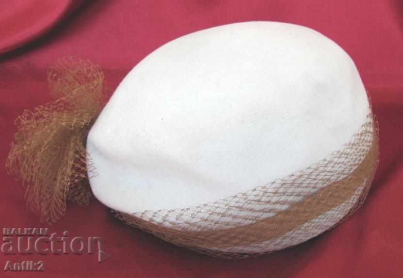 30s Antique Ladies Hat Felt - 6 30s Antique Ladies Hat Felt - 6