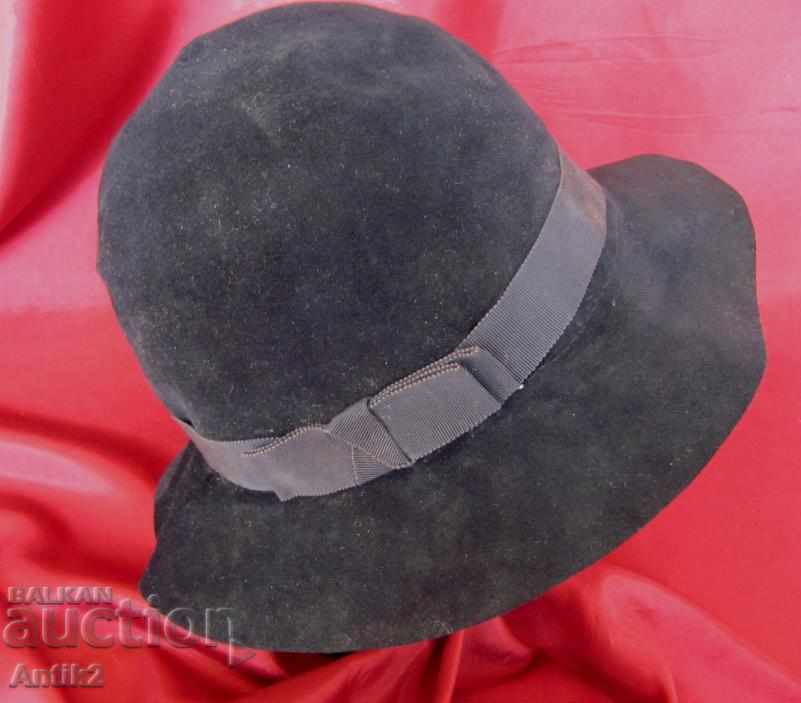 Auction 30s Antique Ladies Hat Felt Auction 30s Antique Ladies Hat Felt