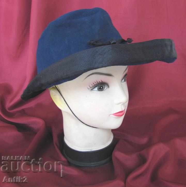 30 de ani pălărie pălărie de damă antic - 6