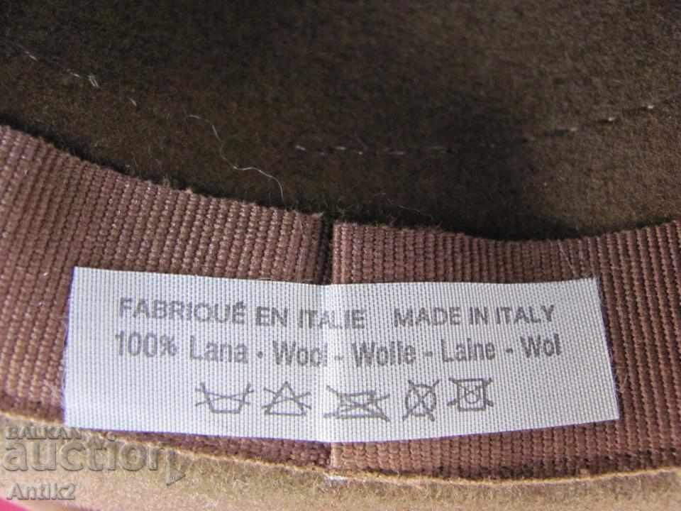 Old Ladies Hat Felt Italy - 6 Old Ladies Hat Felt Italy - 6