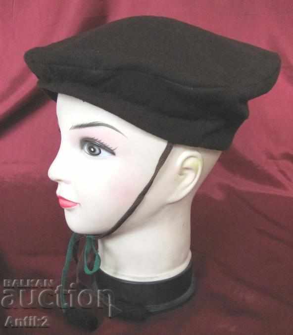 30's Antique Lady's Beret Hat