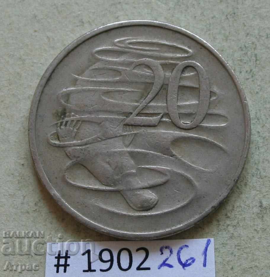 20 σεντ 1966 Αυστραλία