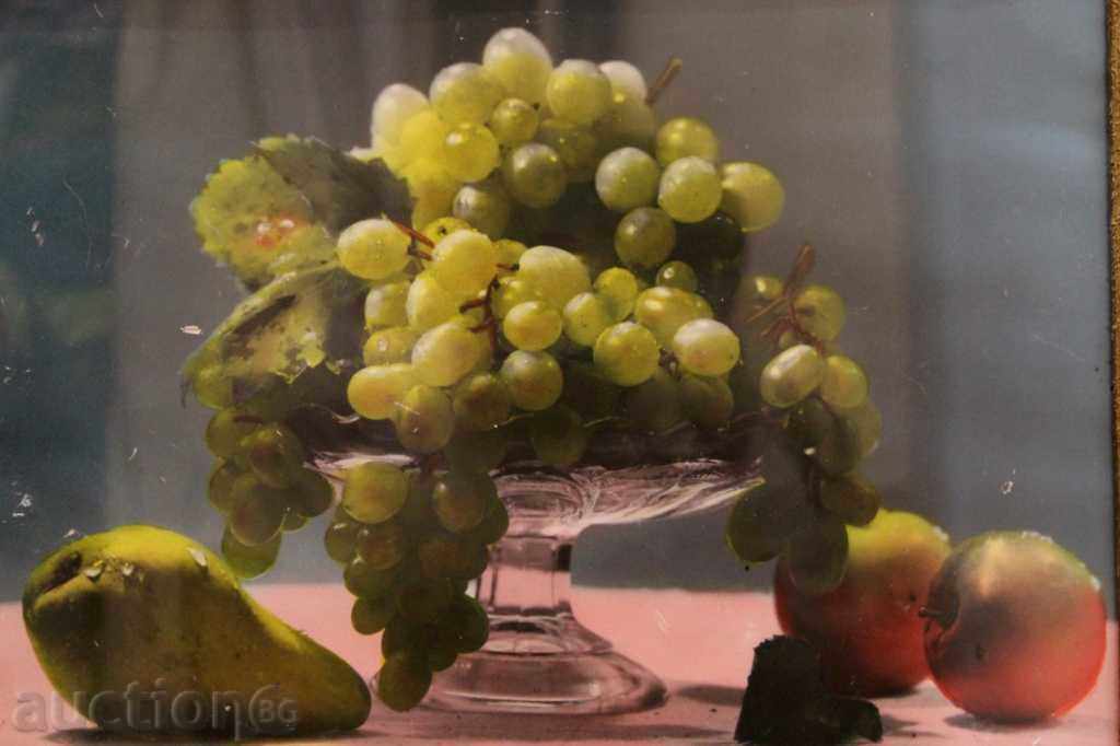 SOCIALIST PHOTOGRAPHY FRAME GLASS STILL LIFE SOC with price 25.00 BGN | € 12.78 SOCIALIST PHOTOGRAPHY FRAME GLASS STILL LIFE SOC with price 25.00 BGN | € 12.78