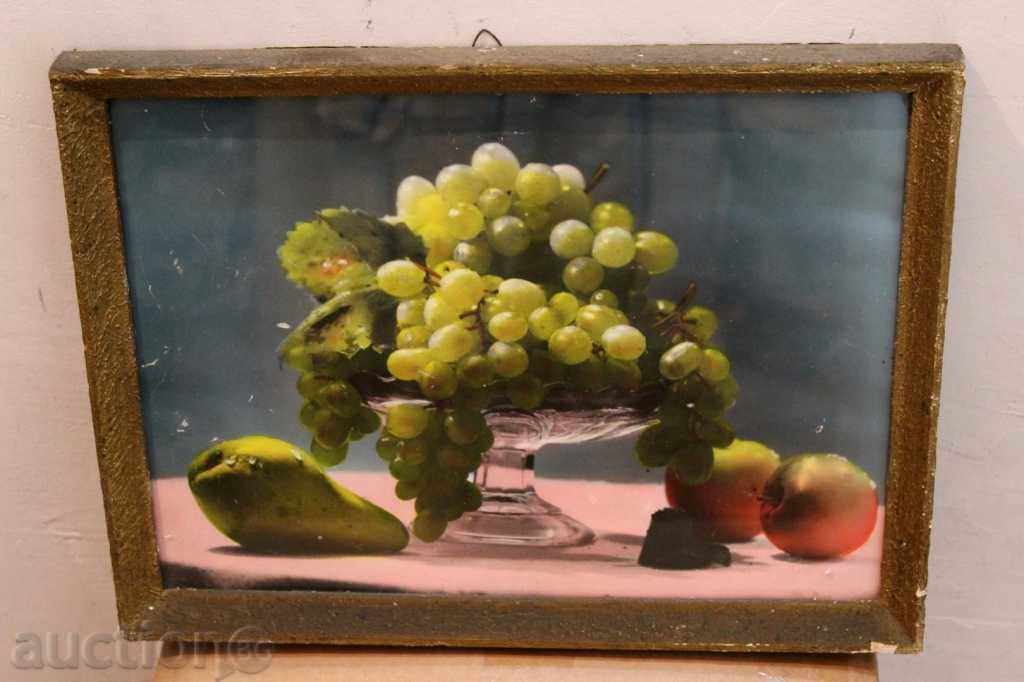 SOCIALIST PHOTOGRAPHY FRAME GLASS STILL LIFE SOC - 6 SOCIALIST PHOTOGRAPHY FRAME GLASS STILL LIFE SOC - 6