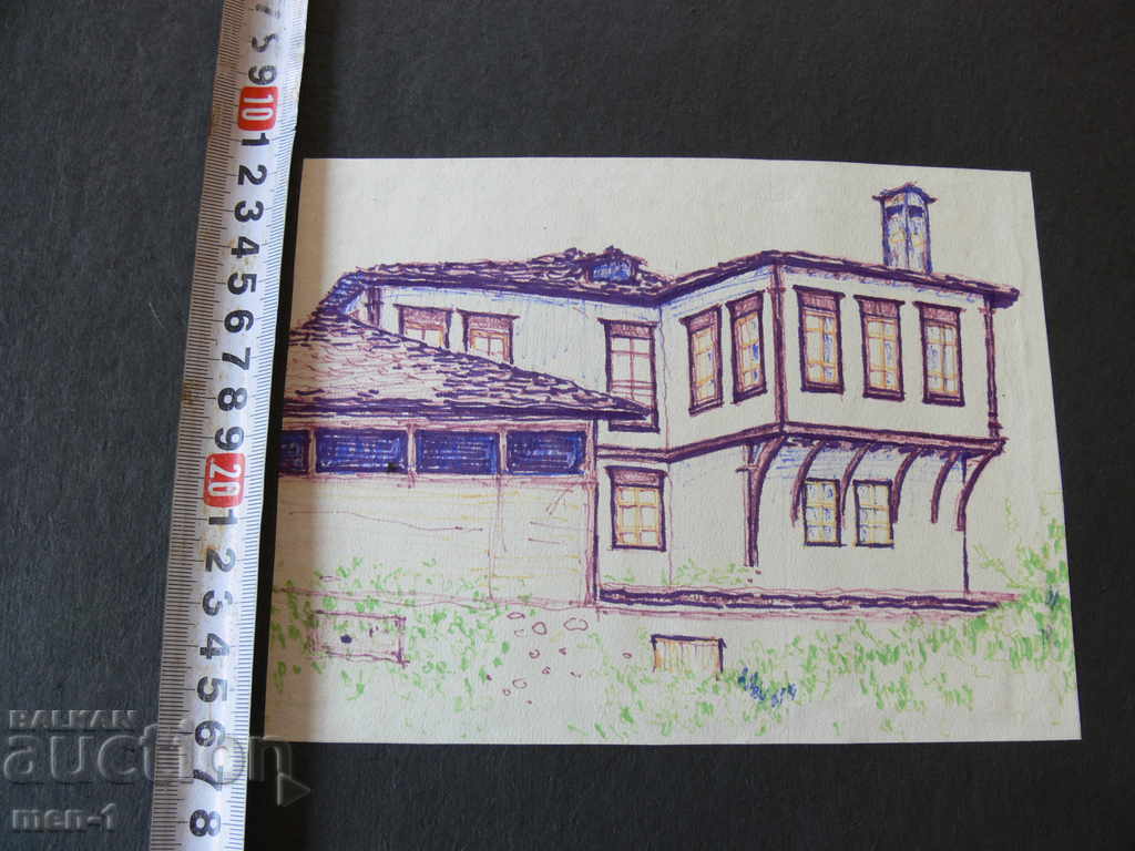 Master painting a colorful ink with price 70.00 BGN | € 35.79 Master painting a colorful ink with price 70.00 BGN | € 35.79