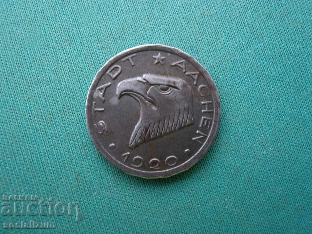 Germany Aachen 50 Pfennig 1920 Rare