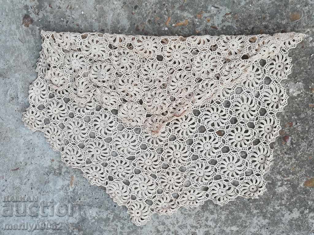 Покривка на една кука каре 71/ 68 см мильо дантела - 5 Покривка на една кука каре 71/ 68 см мильо дантела - 5