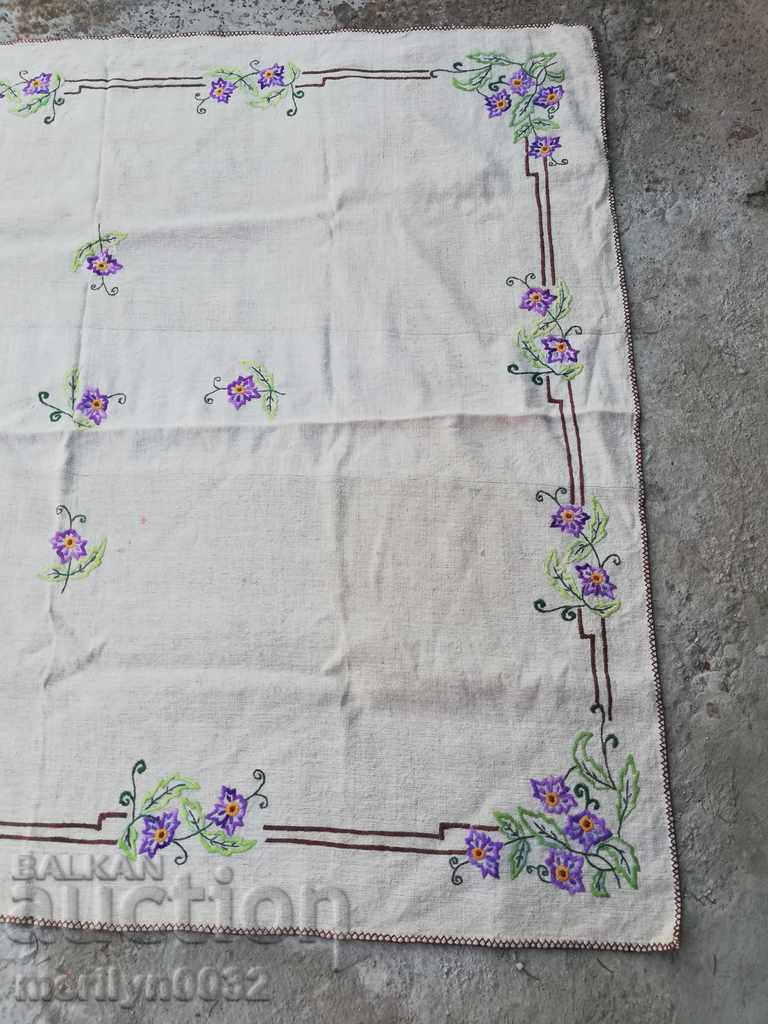 Table cloth with 156/135 cm embroidery lace - 6 Table cloth with 156/135 cm embroidery lace - 6