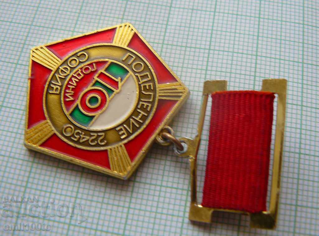Badge - 10 years division 22450 Sofia - 6 Badge - 10 years division 22450 Sofia - 6