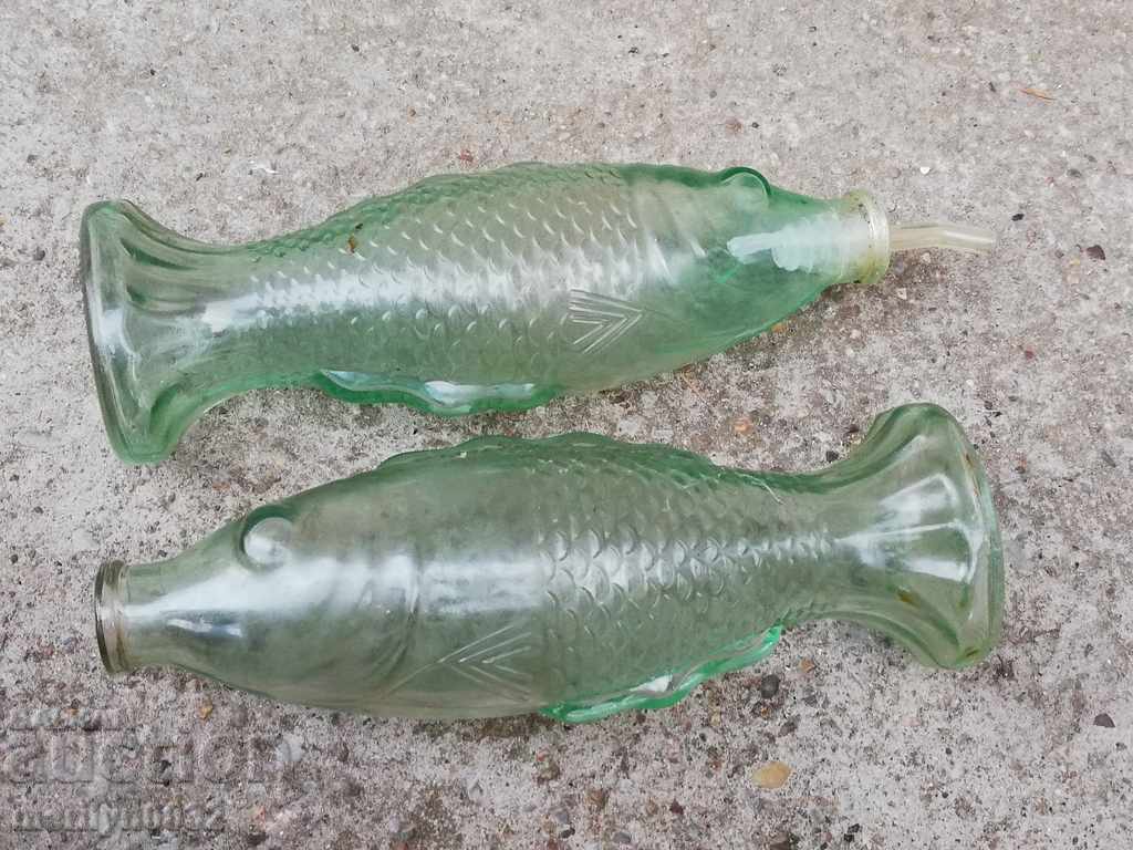 Bottles of fish shaped bottle bottle of olive oil vinegar with price 54.00 BGN | € 27.61 Bottles of fish shaped bottle bottle of olive oil vinegar with price 54.00 BGN | € 27.61