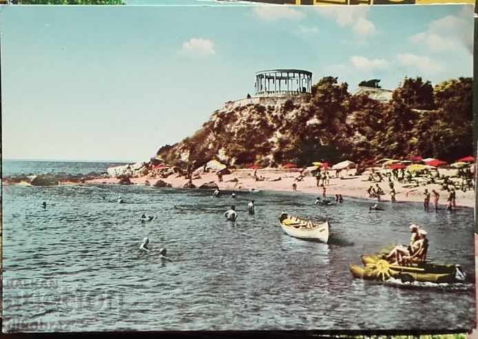 Varna - Stațiunea de prietenie - Plaja - în 1960