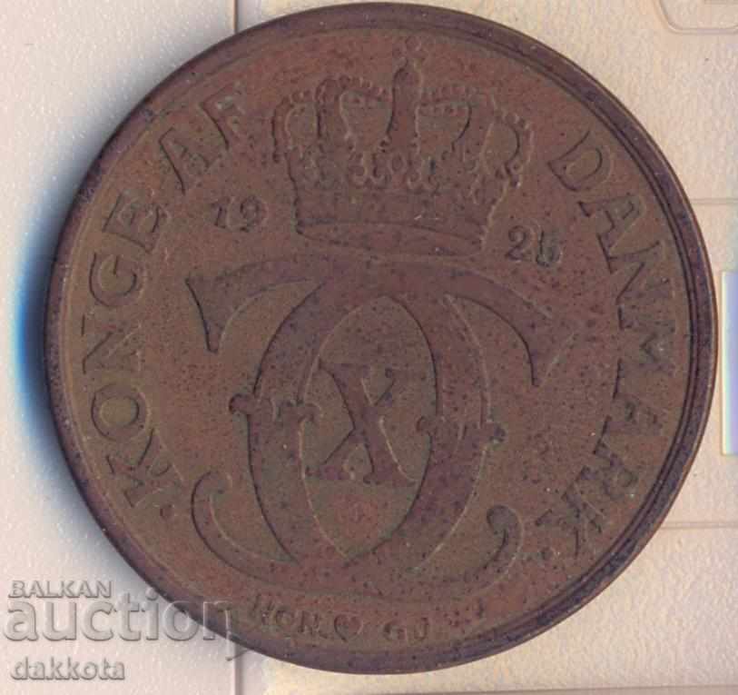 Denmark 2 kroner 1925 with price 6.95 BGN | € 3.55
