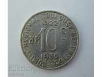 10th centimeter token France 1922-1930