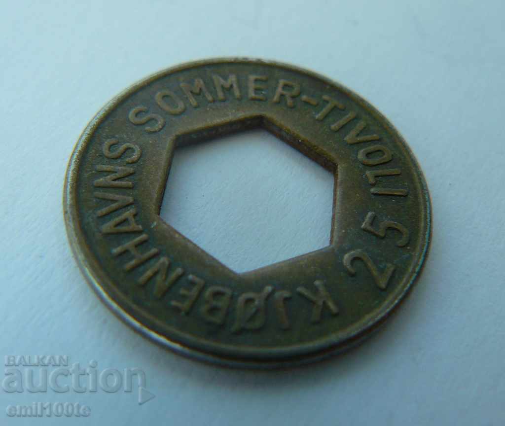 Token 25 yore for fair Denmark - 5 Token 25 yore for fair Denmark - 5