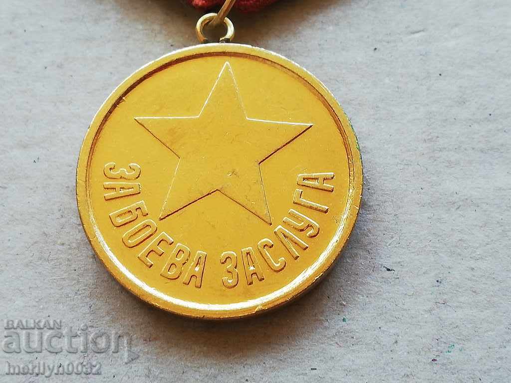 Delivery of BATTLE OF MERCURY Medal BNA NRB badge