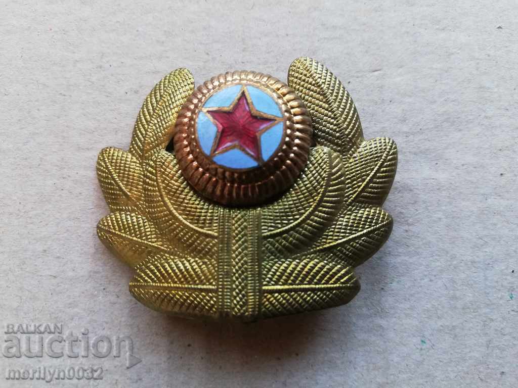 Delivery of Enamelled Air Force Officer's Badge Enamel Badge