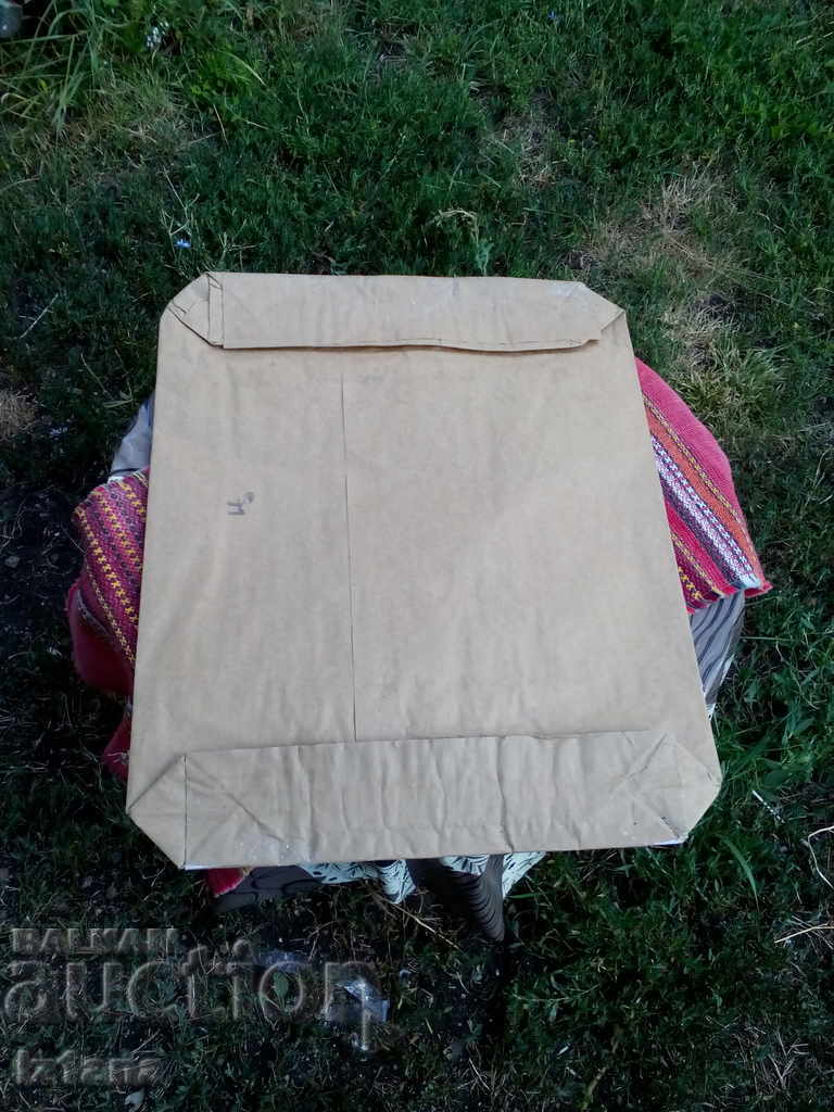 Old paper bag Cement Factory Temelkovo - 5