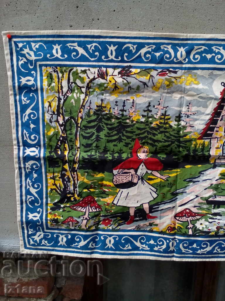 Old carpet The Red Riding Hood, wall covering with price 33.00 BGN | € 16.87 Old carpet The Red Riding Hood, wall covering with price 33.00 BGN | € 16.87