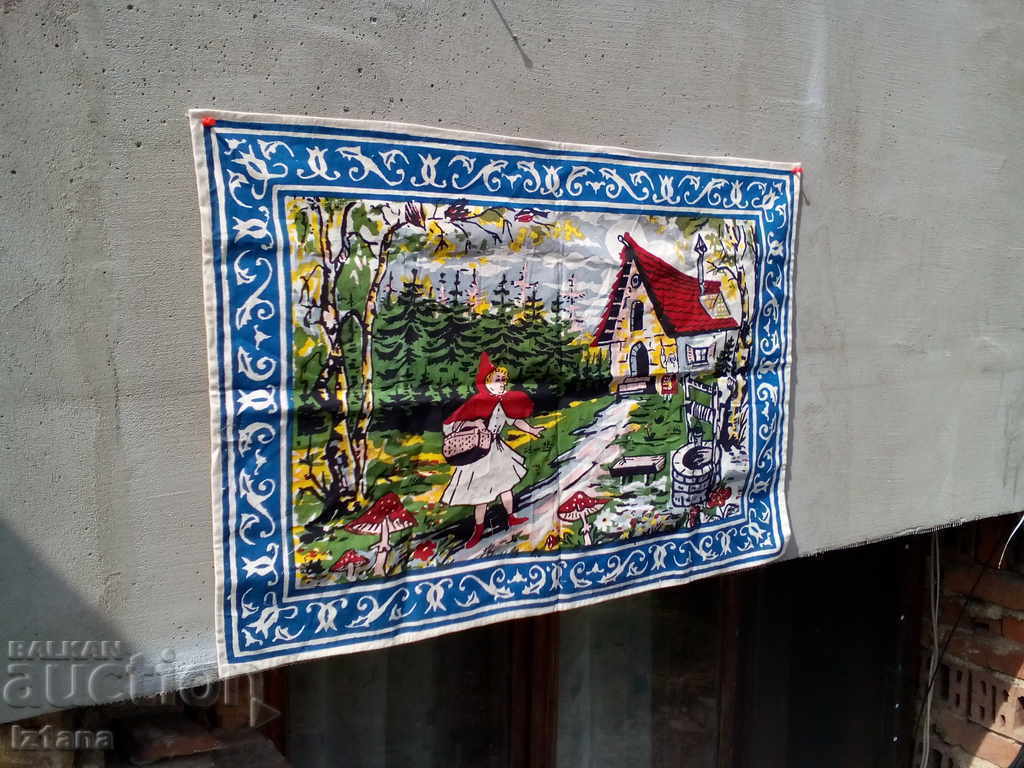 Delivery of Old carpet The Red Riding Hood, wall covering Delivery of Old carpet The Red Riding Hood, wall covering