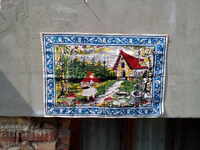 Παλιό χαλί Η Κοκκινοσκουφίτσα, επένδυση τοίχου