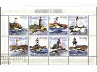 Чисти марки малък лист Морски Фарове 2006 Сао Томе Принсипи