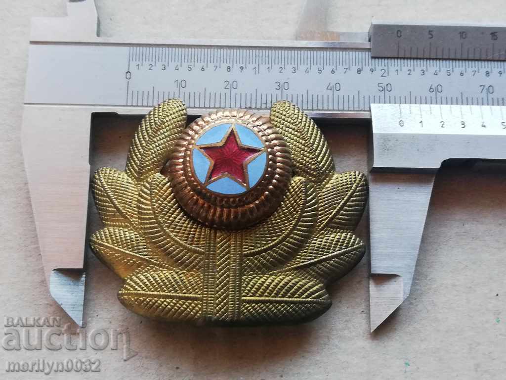 Enamelled Air Force Officer's Badge Enamel Badge with price 42.00 BGN | € 21.47 Enamelled Air Force Officer's Badge Enamel Badge with price 42.00 BGN | € 21.47