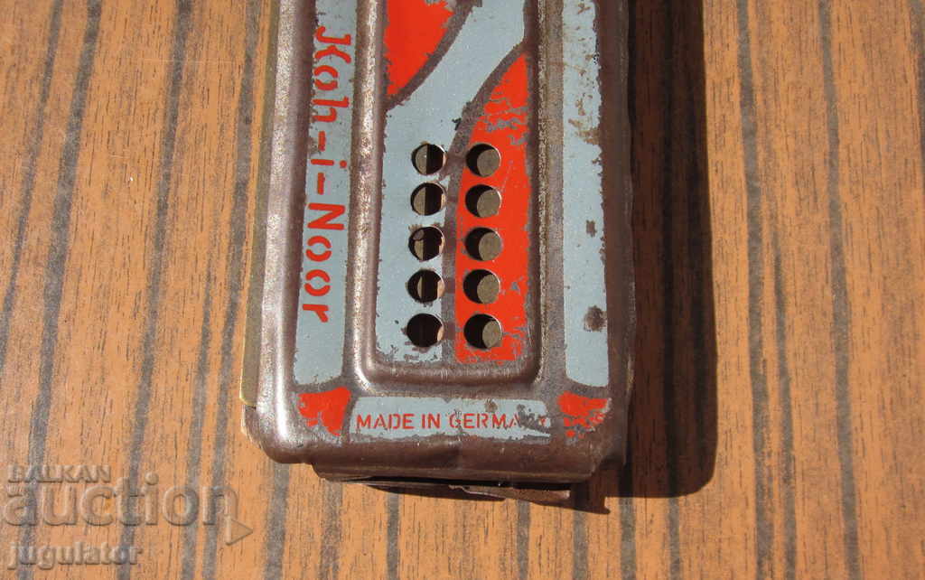 Δημοπρασία παλιά γερμανική αρμονική μεταλλική λαμαρίνα KOH-I-NOOR