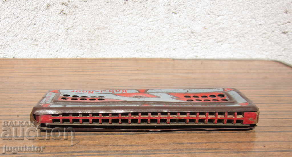 παλιά γερμανική αρμονική μεταλλική λαμαρίνα KOH-I-NOOR - 5