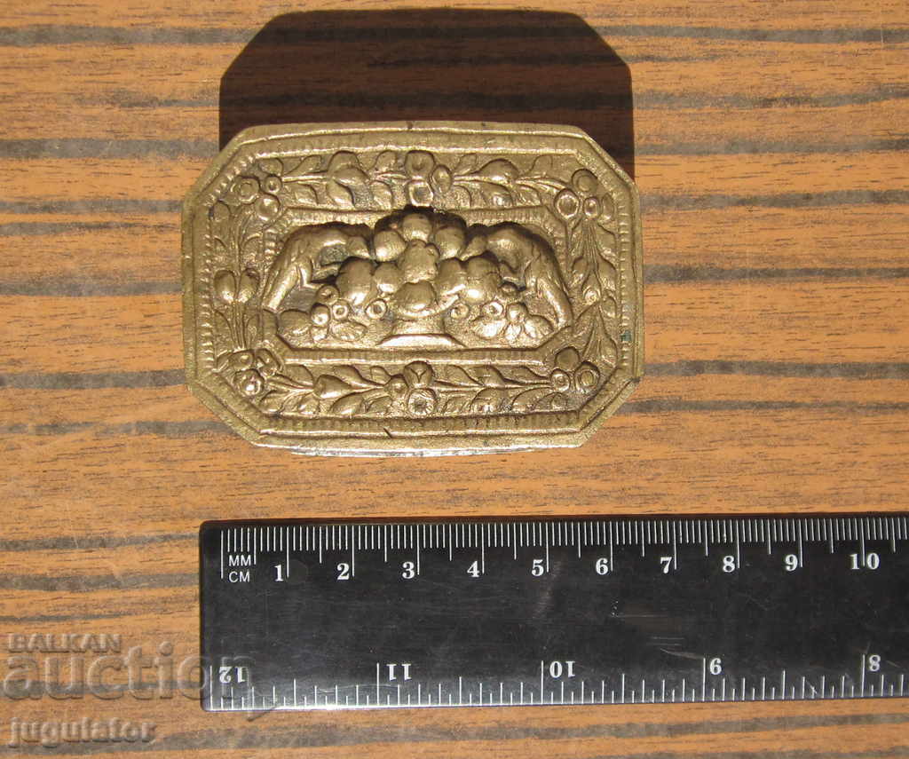 Ancient Bulgarian Revival box for entel with edelweiss with price 130.00 BGN | € 66.47 Ancient Bulgarian Revival box for entel with edelweiss with price 130.00 BGN | € 66.47