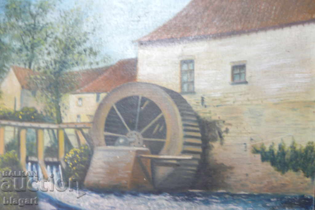 old painting-1938- "Watermill"