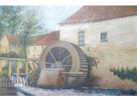 παλιά ζωγραφική-1938- "Watermill"