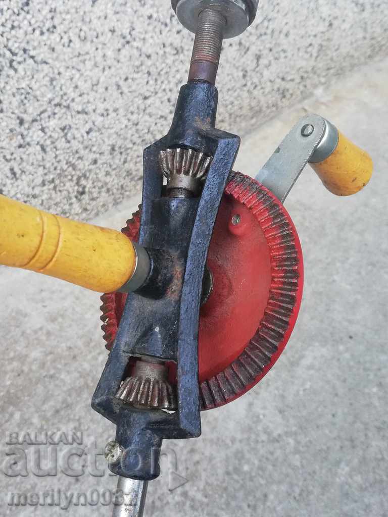 Auction Old carpentry drill bit burr tool Auction Old carpentry drill bit burr tool