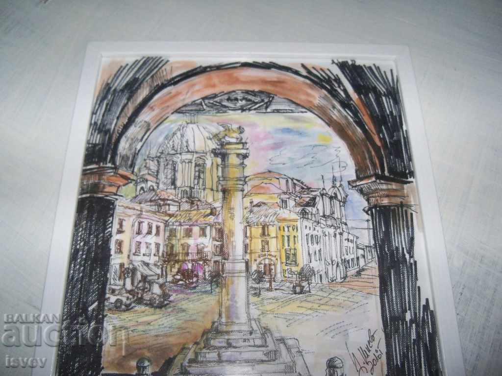"View from Italy" landscape by the artist Desislava Ilieva. - 6 "View from Italy" landscape by the artist Desislava Ilieva. - 6