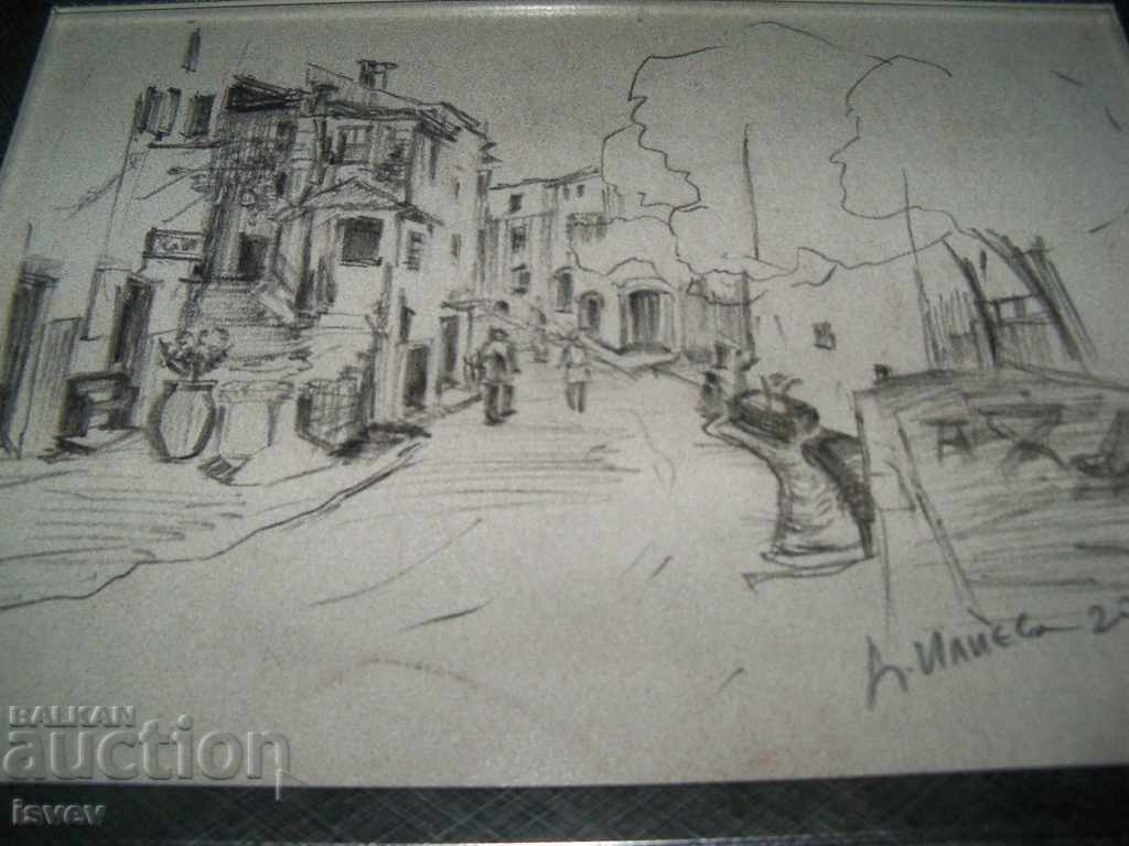 Cityscape, γραφικό από την καλλιτέχνη Desislava Ilieva - 5 Cityscape, γραφικό από την καλλιτέχνη Desislava Ilieva - 5