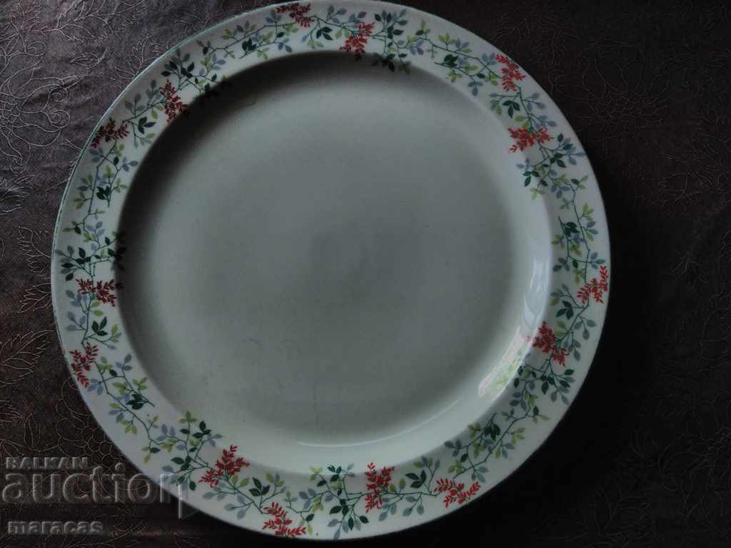 Farfurie veche de portelan Farfurie veche de portelan