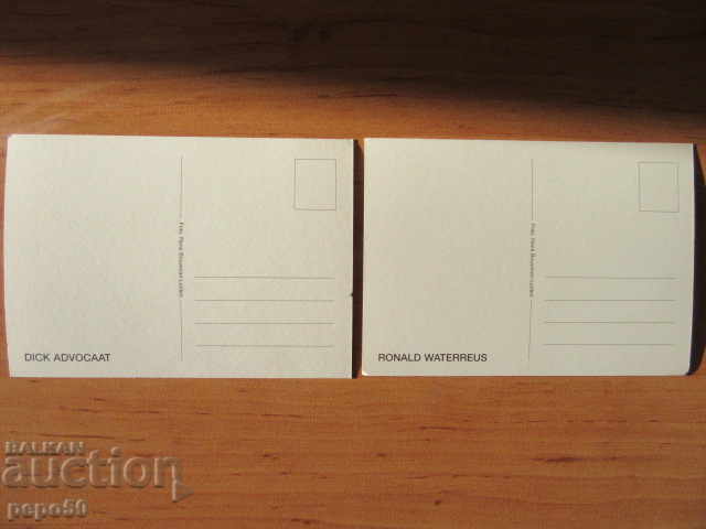 2 FOOTBALL POSTAL CARDS with price 1.00 BGN | € 0.51 2 FOOTBALL POSTAL CARDS with price 1.00 BGN | € 0.51